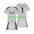 Camisola Arsenal David Raya 1 Guarda-redes Criança Equipamento Primeiro 2026-2027 Manga Curta